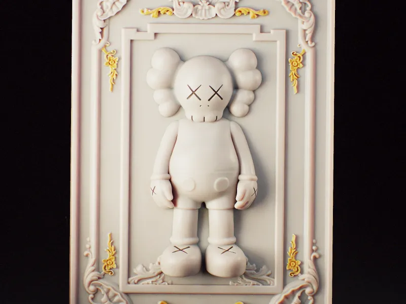 Kaws Neoclassical Stand or Hang Frame