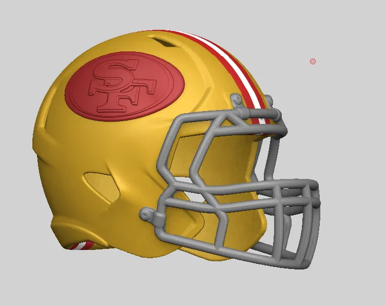 3D file San Francisco 49ers Logo 🏈・Template to download and 3D print・Cults