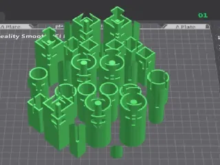 Charles 'O Perry Inspired Chess Set