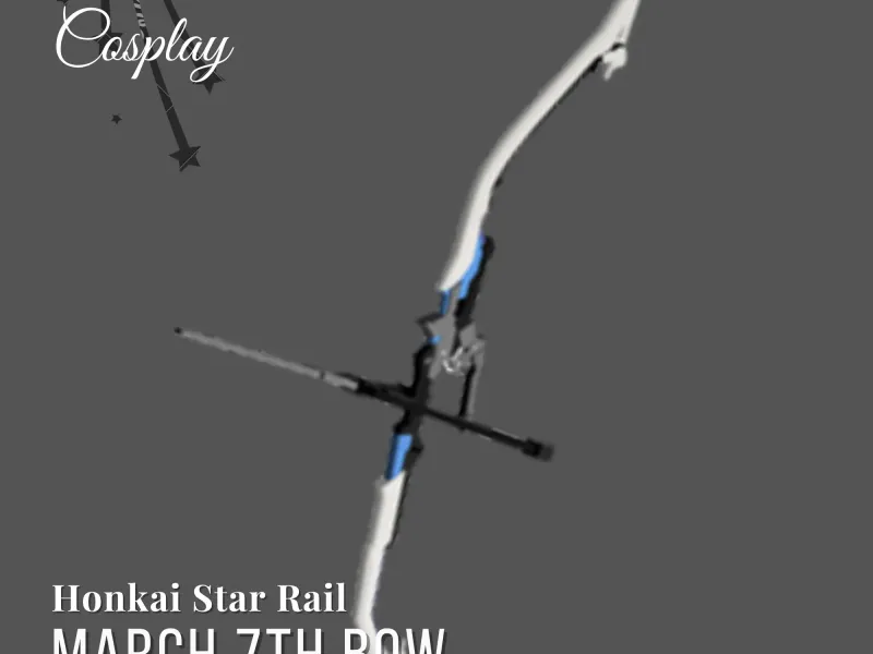 March 7th Bow 3D Model Honkai Impact