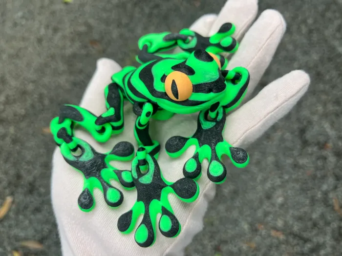 3D Printer Files | 3MF File | ZEBRA FLEXI FROG V2 | Creality Cloud