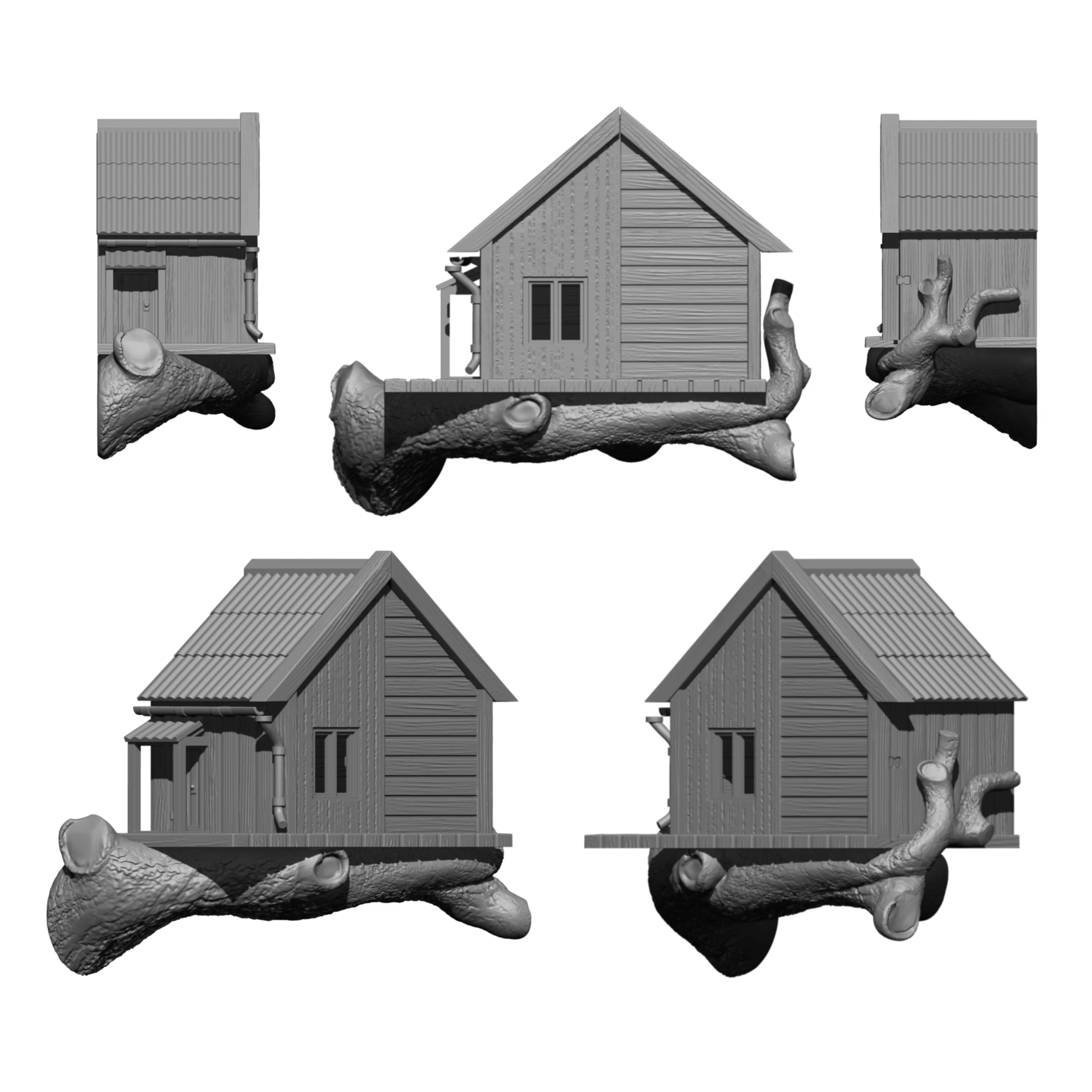 House on a fridge