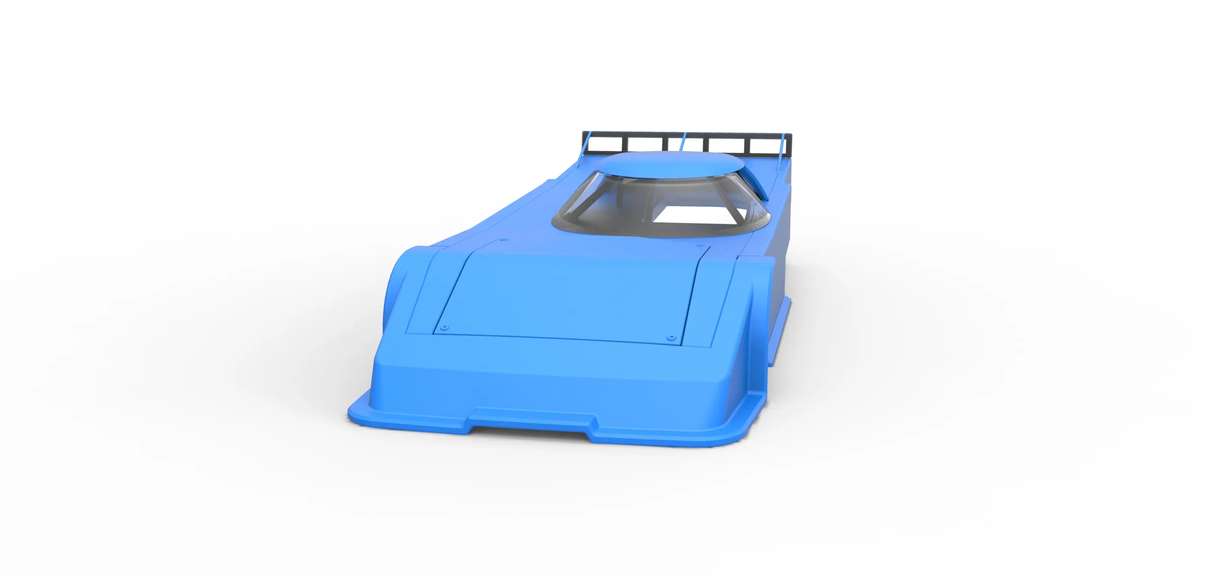 Shell of Asphalt Outlaw Super late model Scale 1:25