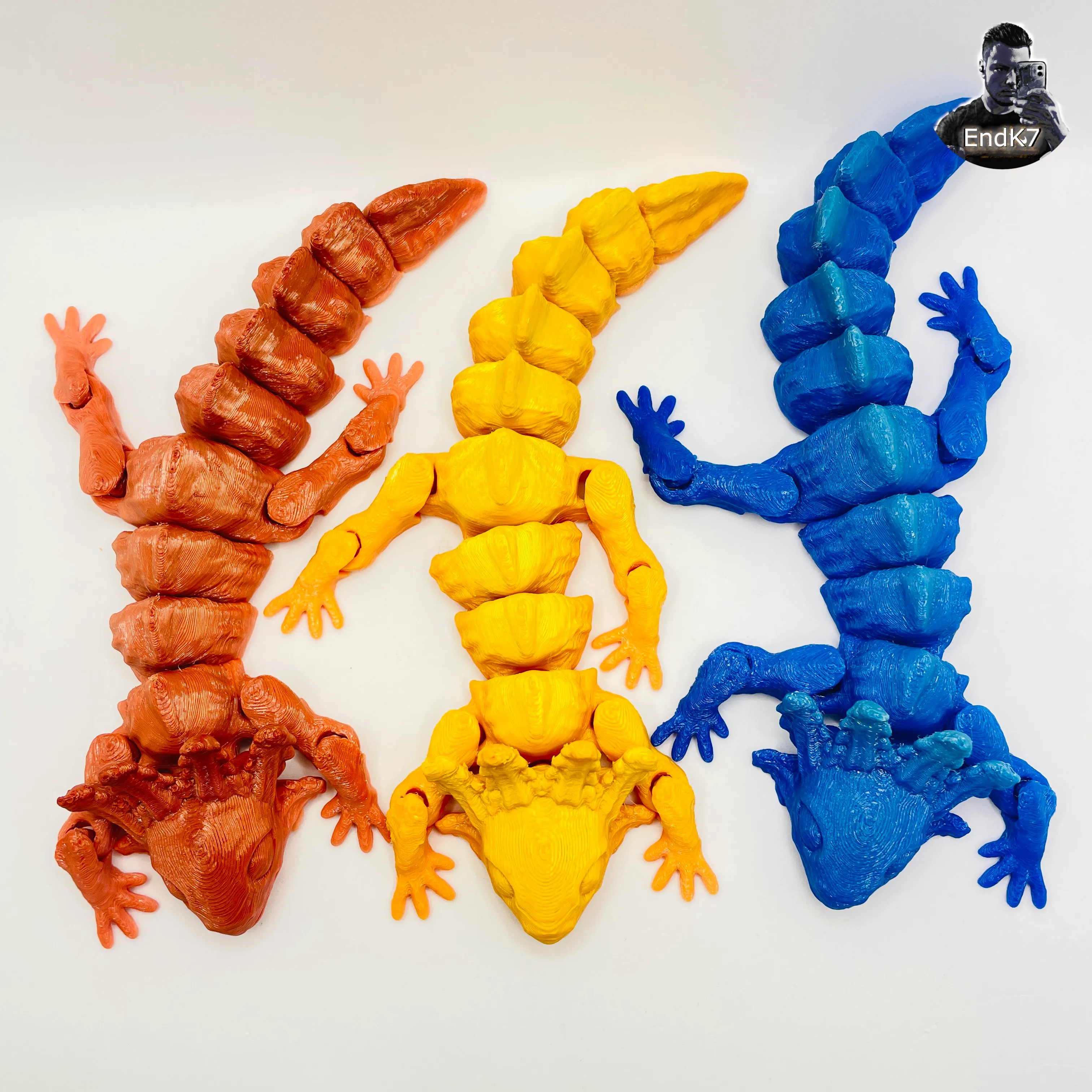 Very Cute Axolotl - Articulated - No Supports