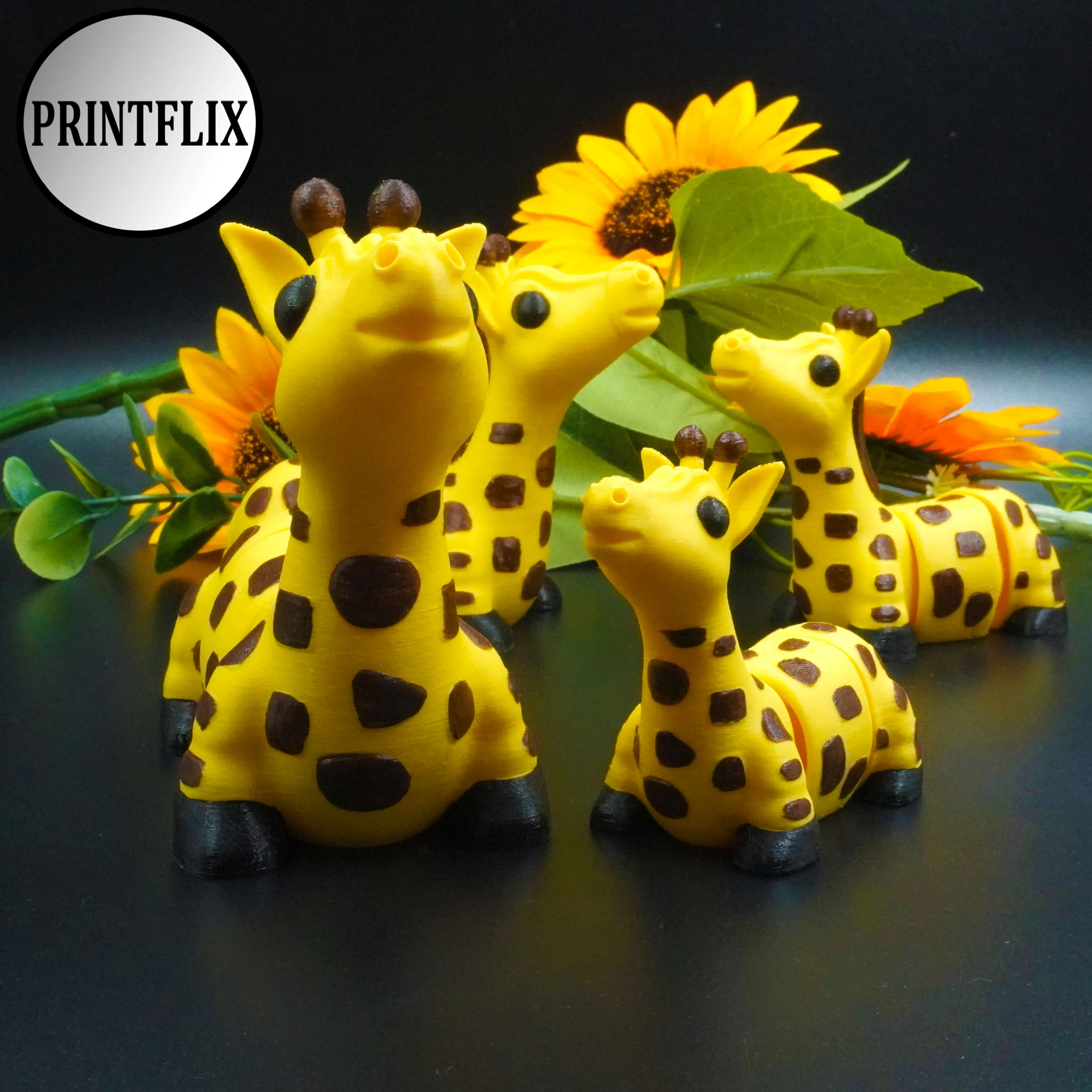 CUTE FLEXI TINY GIRAFFE