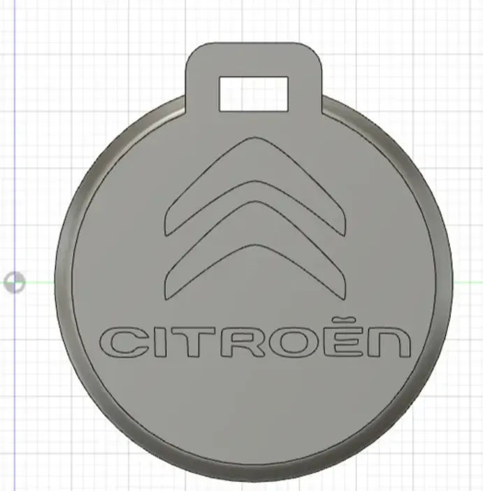 Pendentif porte clé Citroen / Citroen Key ring ornement