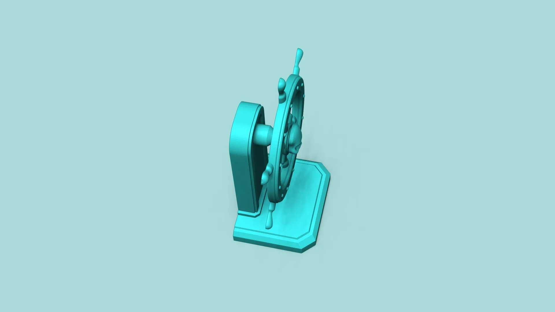 Pirate Ship Wheel - Decorative Spinning Toy