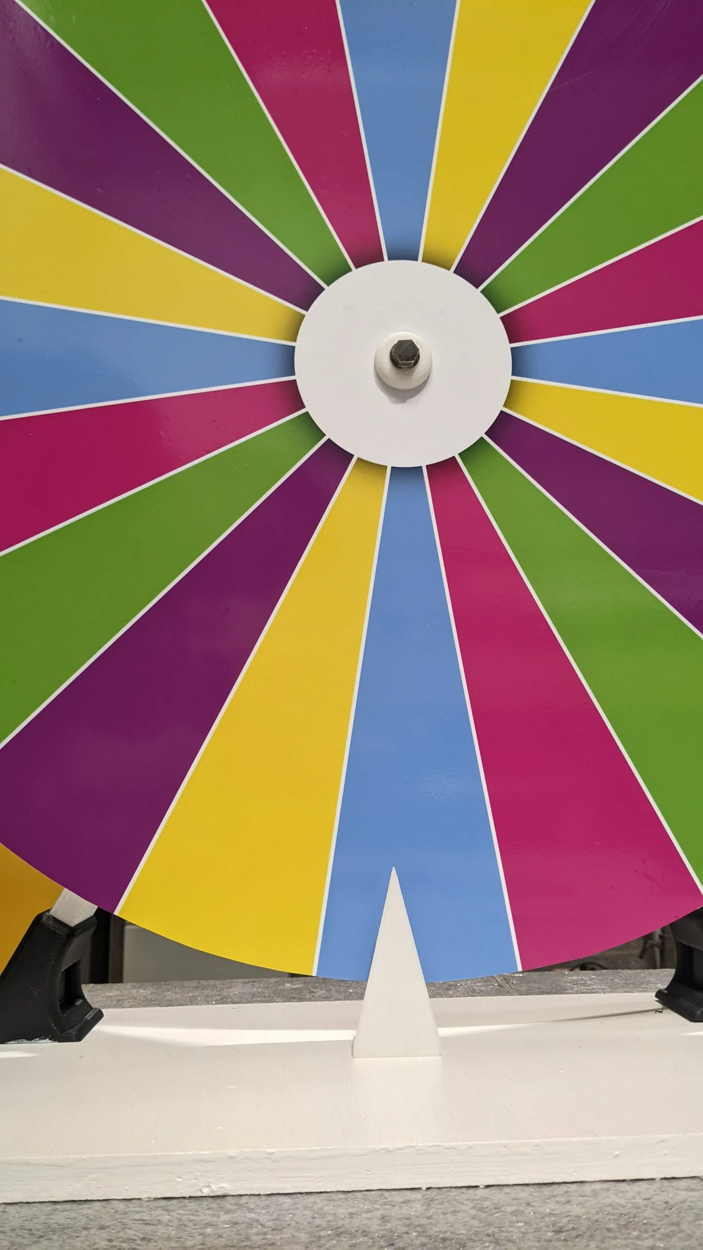 Teksome Roue De La Fortune à 15 Fentes – Roue De Prix Interactive, Personnalisable, Pour Carnaval, Salon, Soirée Jeux !