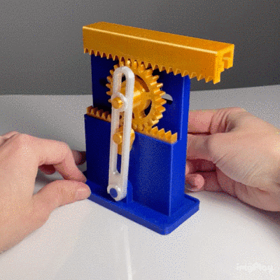 GEARS MECHANISM - ALTERNATE MOTION
