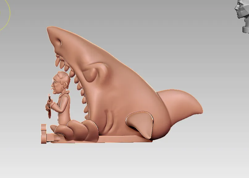 Jaws Fanart 3DPrint