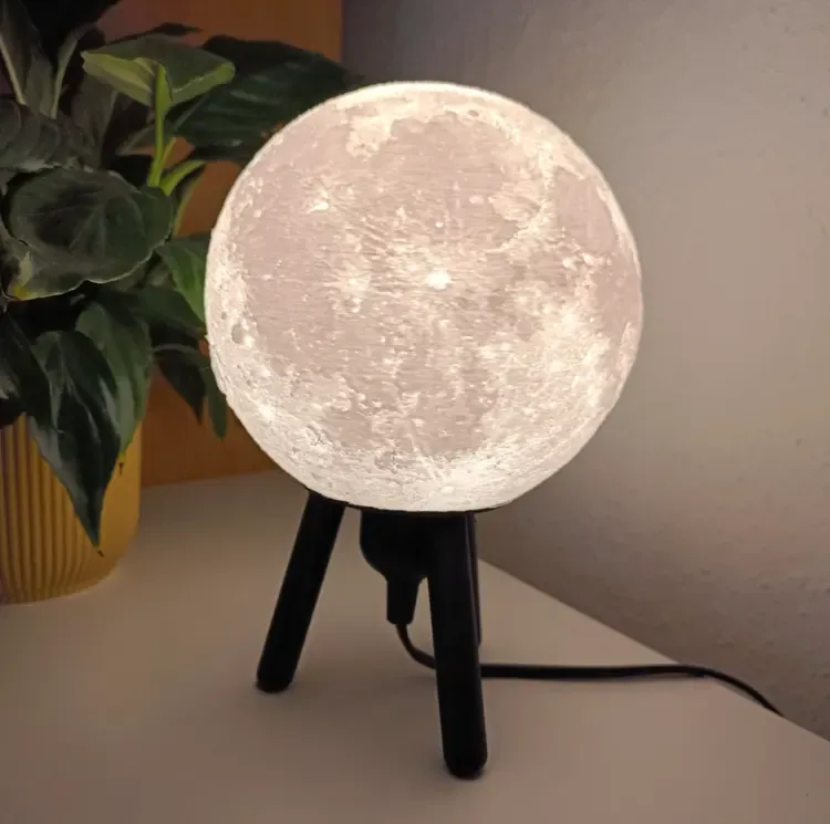 Desk/Hanging Moon Mamp