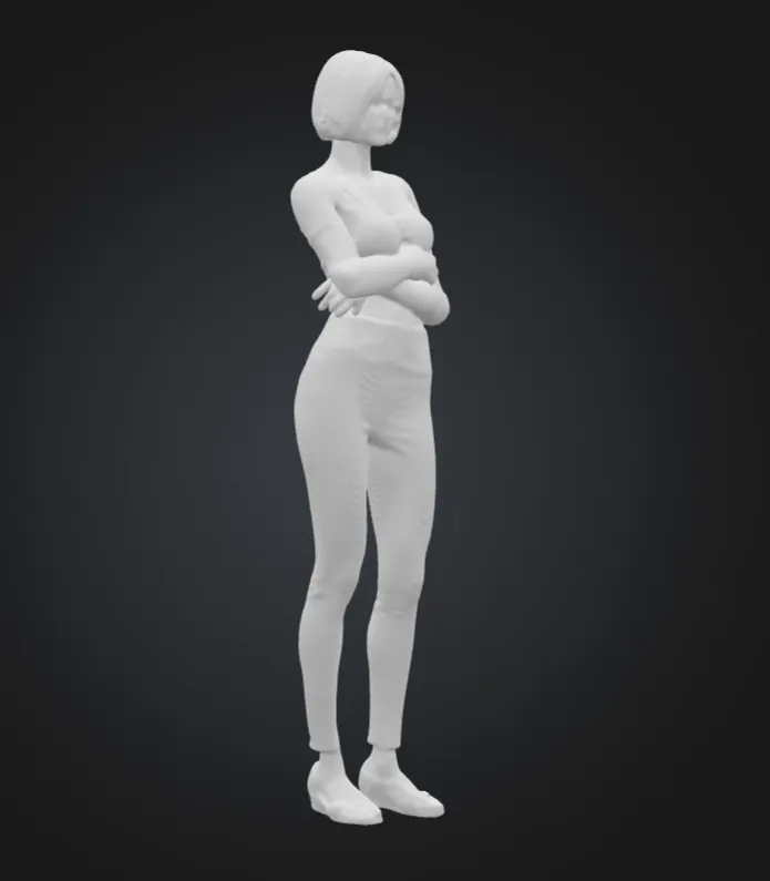 Female Stl 3D Printer Files | 3MF File | Woman figure | Creality Cloud