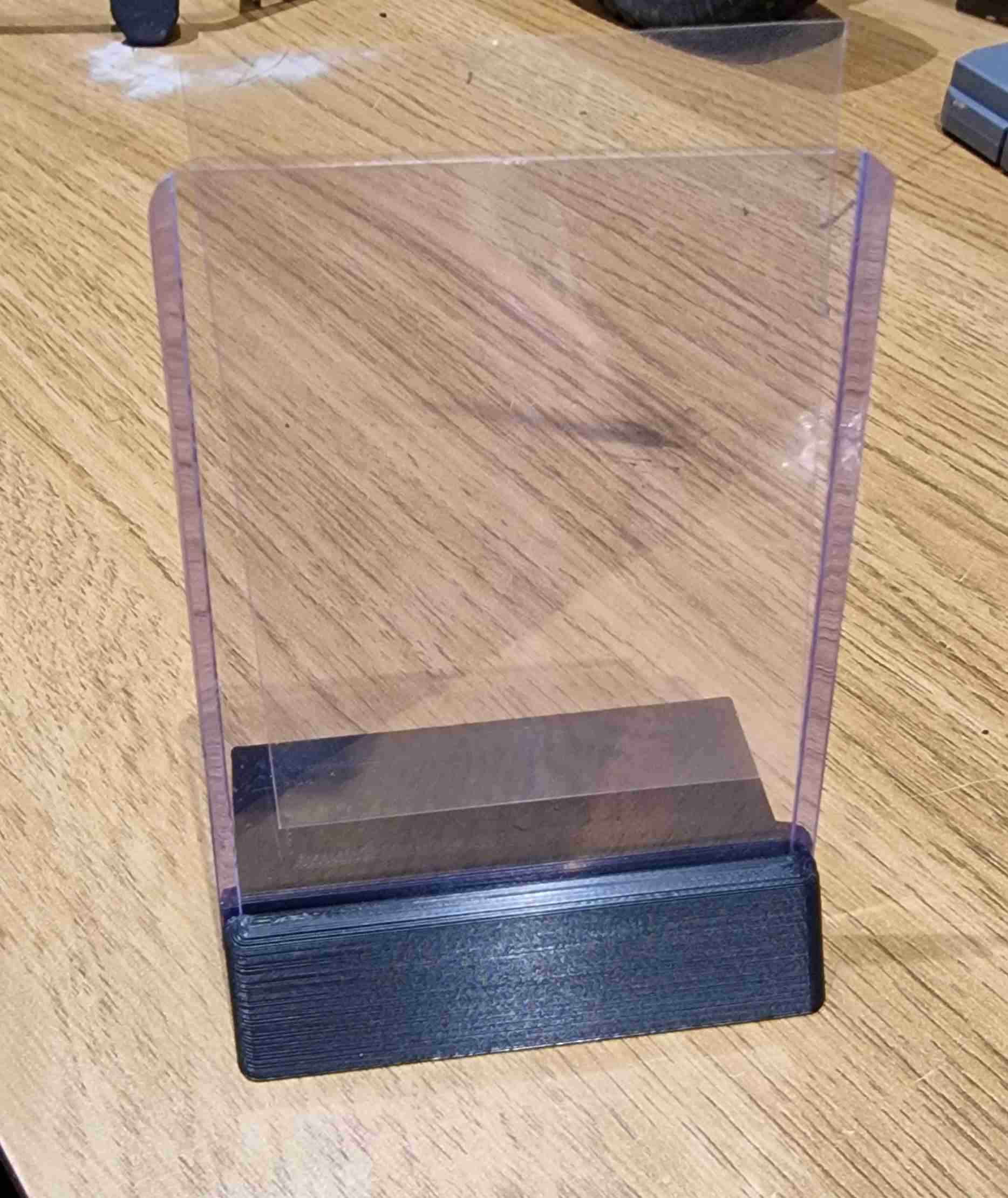 Trading card stand 3D models download Creality Cloud