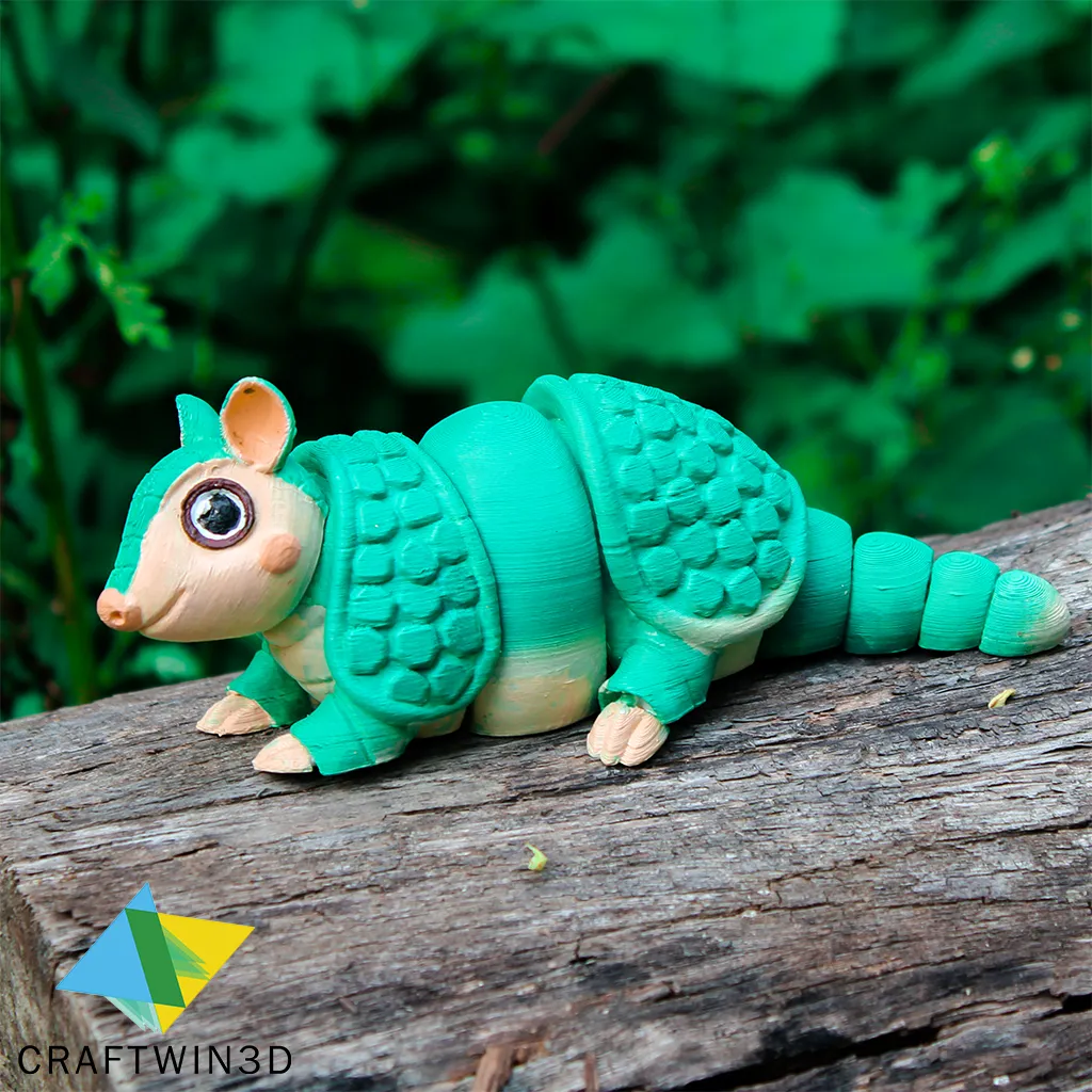 Print in place Flexy Armadillos