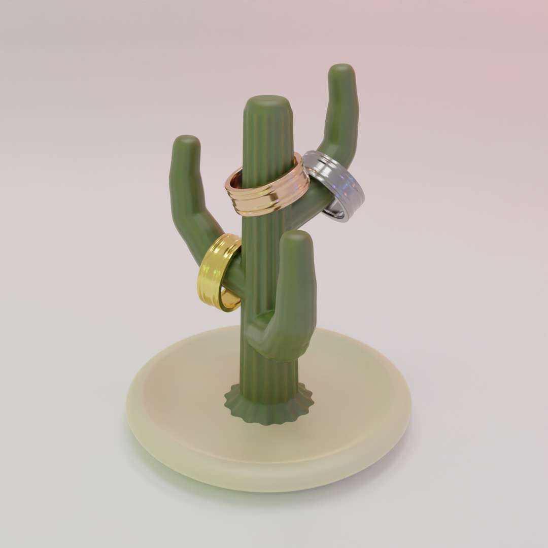 Cactus Ring Holder-1