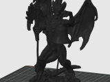 Dragon With Axe-1