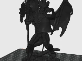 Dragon With Axe