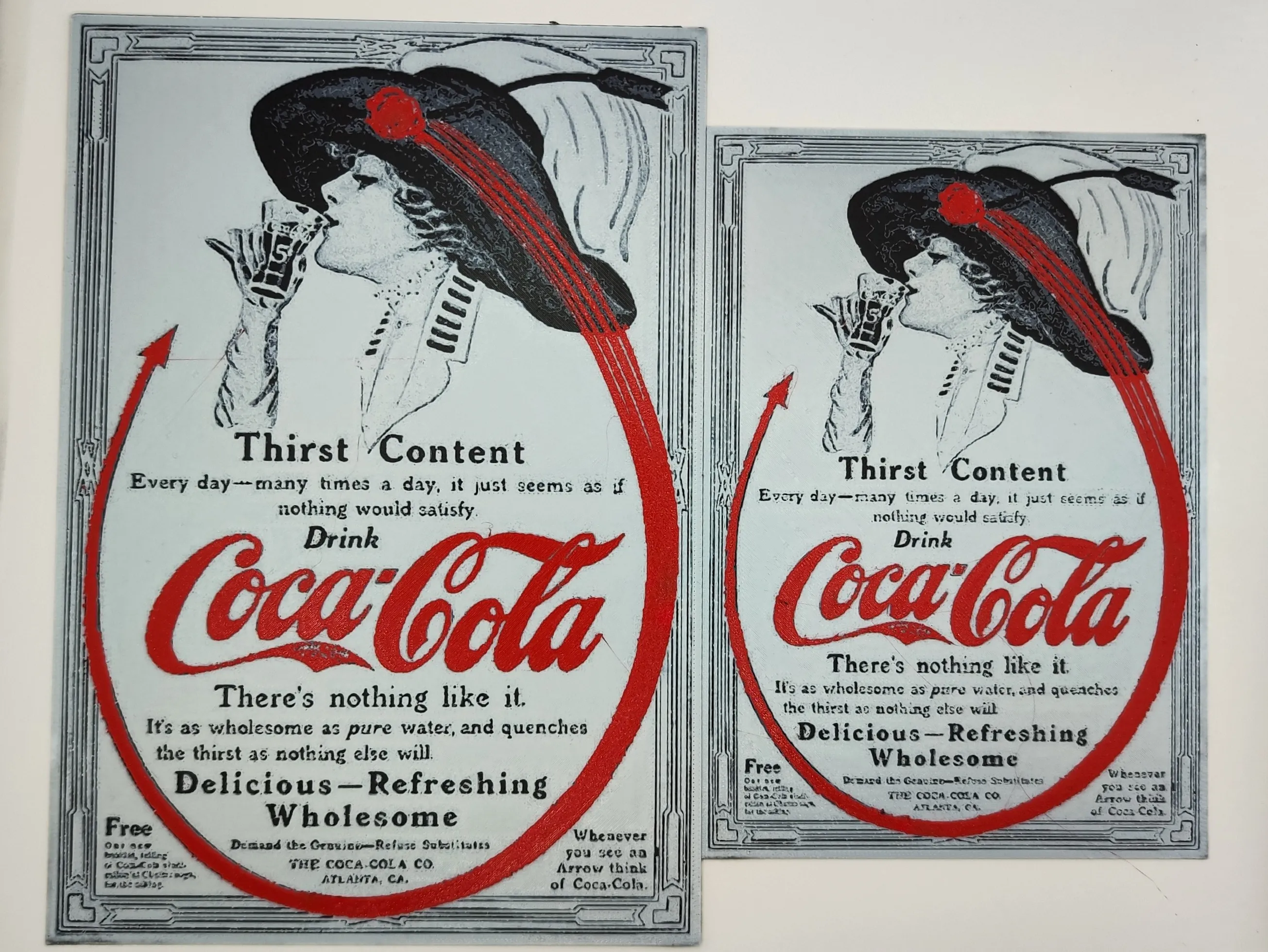 Coca cola Vintage advertising 1