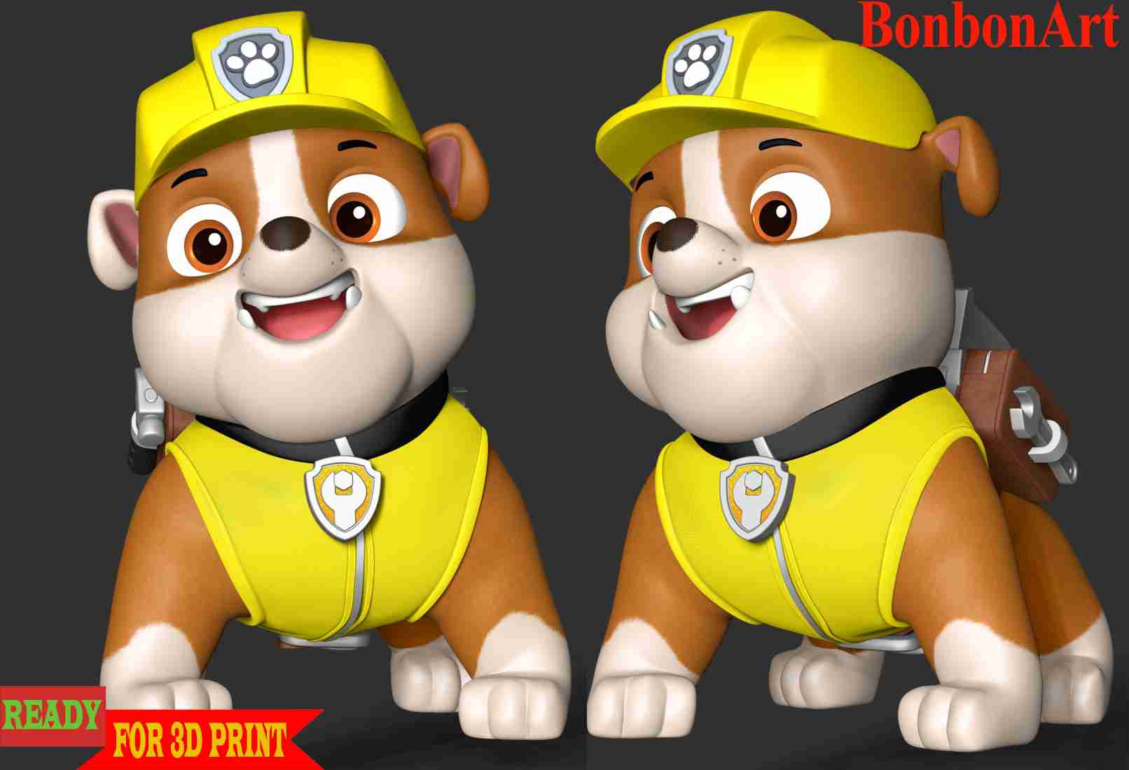 Zuma - Paw Patrol 3D Print Model by lovemodel