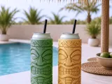 Tiki Mug Can Holder | 12oz Skinny Can Koozie-2