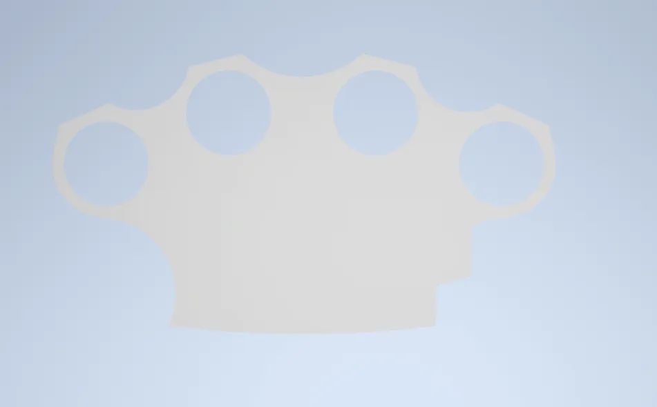 knuckleduster + Bic Lighter Case (with and without spikes)