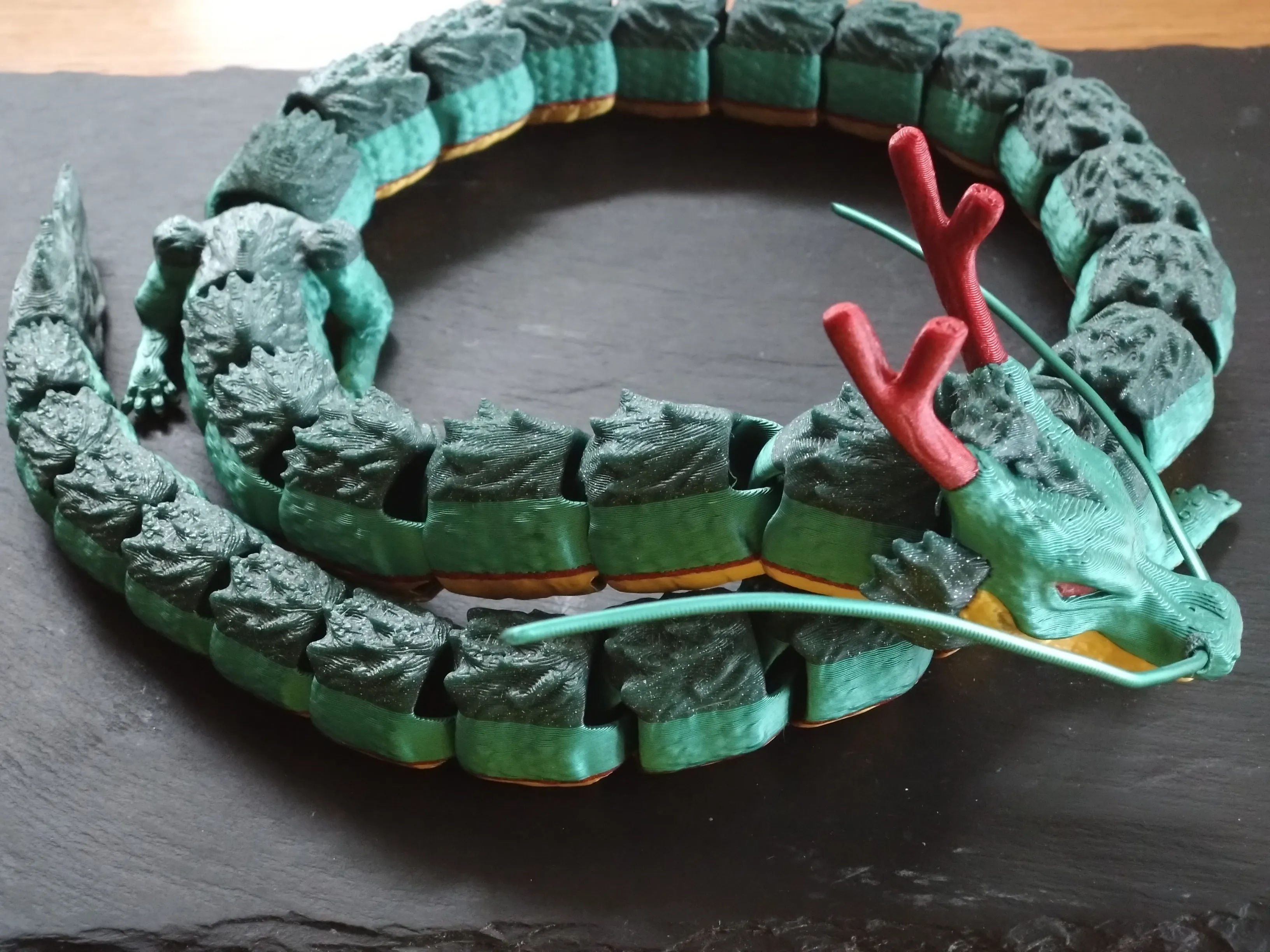 Articulated Shenron Dragon Toy v1