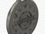 Pendentif porte clé Bombardier / Bombardier Key ring-1