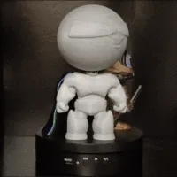 Cuva The Robot, Cuva Creality Mascot / Pet 🤖-3