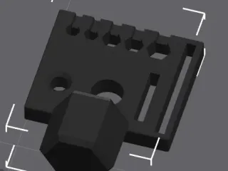 Creality Ender 3 V3 KE Tool Holder for Honeycomb Wall