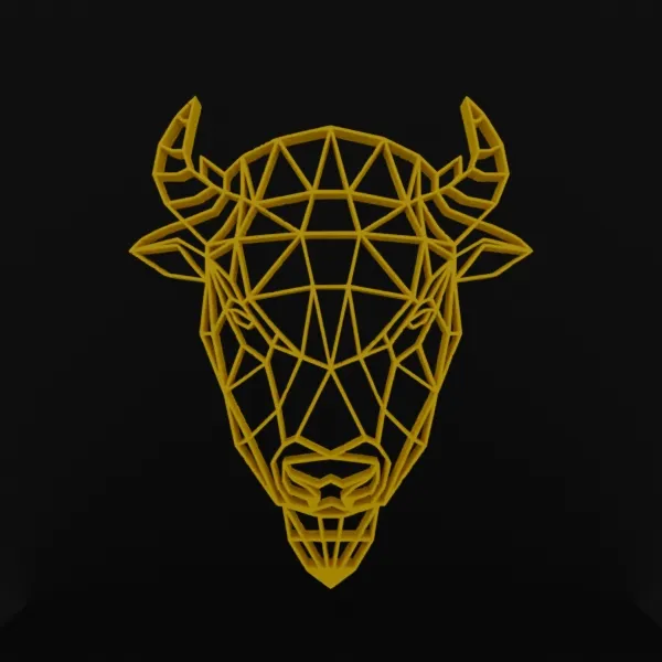 Bison Head - Wall Art Decor