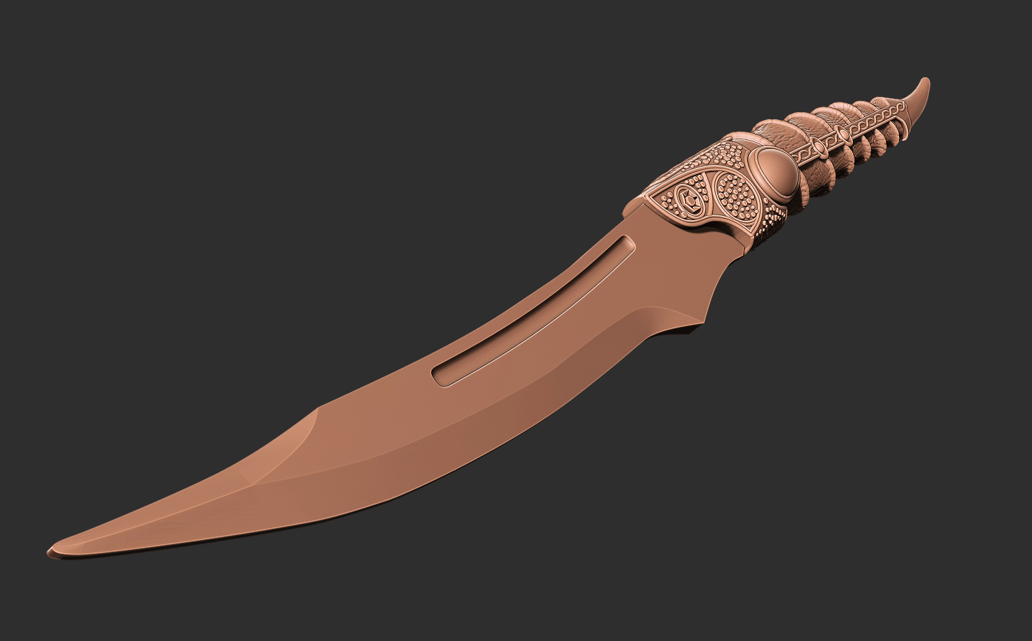 Catspaw Dagger - House of dragons 3D print model | 3D models download ...