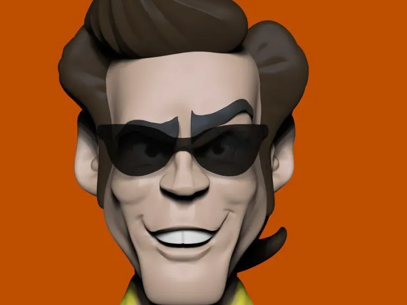 Ace Ventura Bust