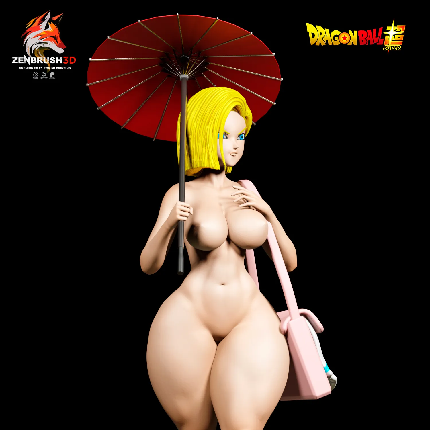Android 18 - Beach Outfit + NFSW 3D PRINTING