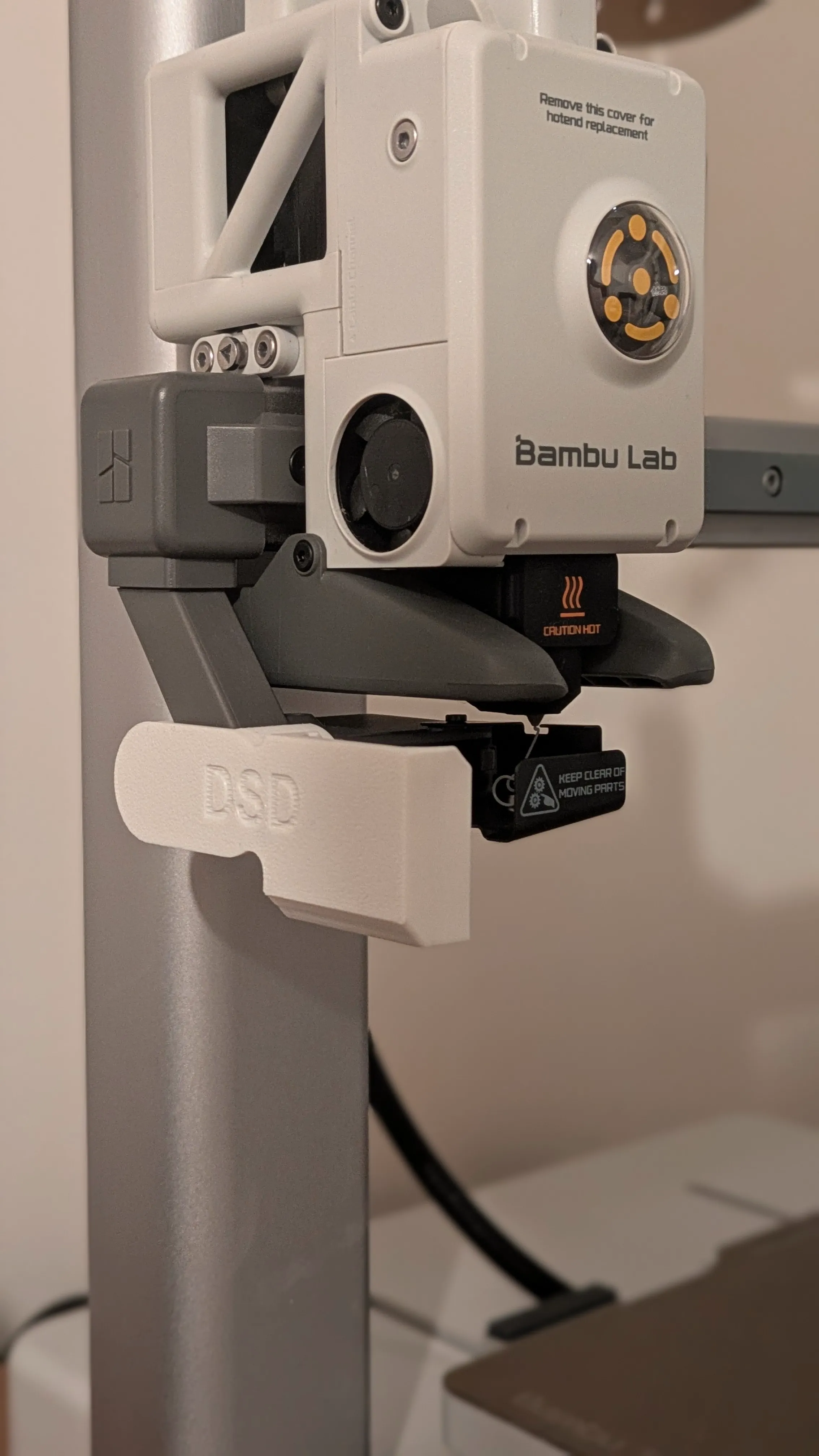 Bambu Lab A1 poop bucket and deflector