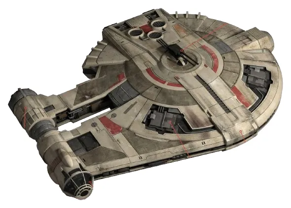 Star Wars YT-2400 Outrider STL Model