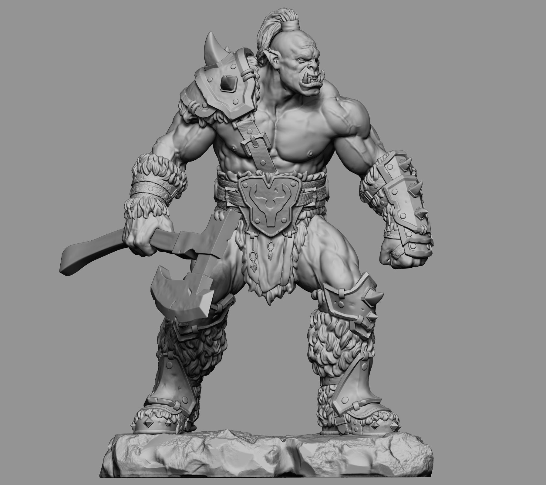 Orc Warrior | 3D models download | Creality Cloud