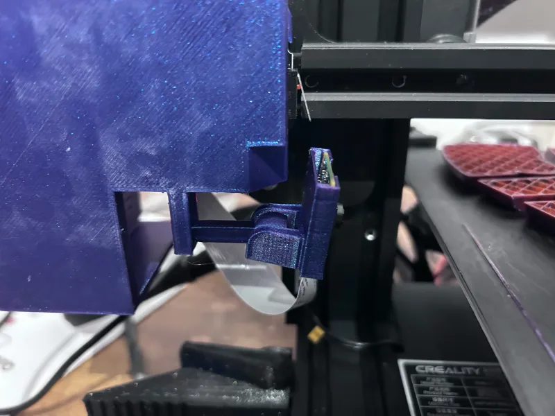 Крепление Raspberry Pi 3 и Pi-камеры к оси X на Ender 3