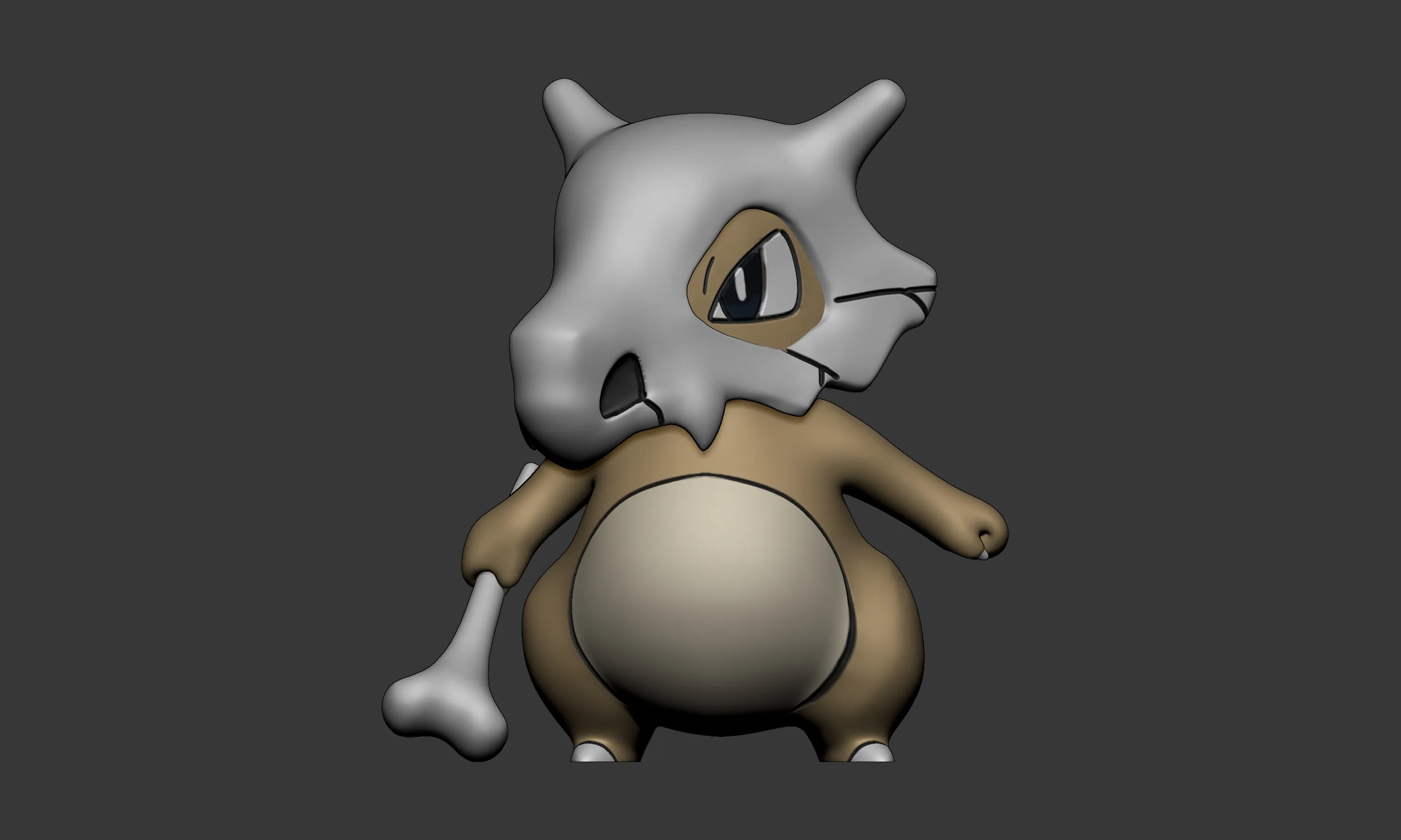 Pokemon - Cubone with 2 poses