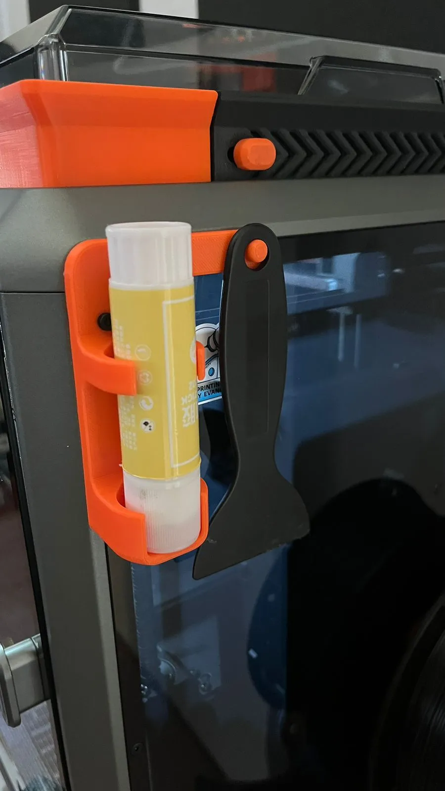 K1C/K1 Glue stick and scrapper support/holder