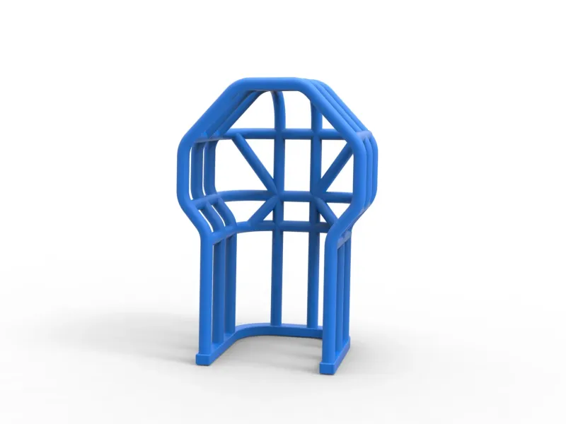 Roll Cage of Pulling Tractor Version 3 Scale 1:25
