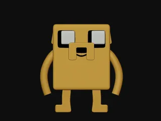 Jake Minecraft Adventure Time