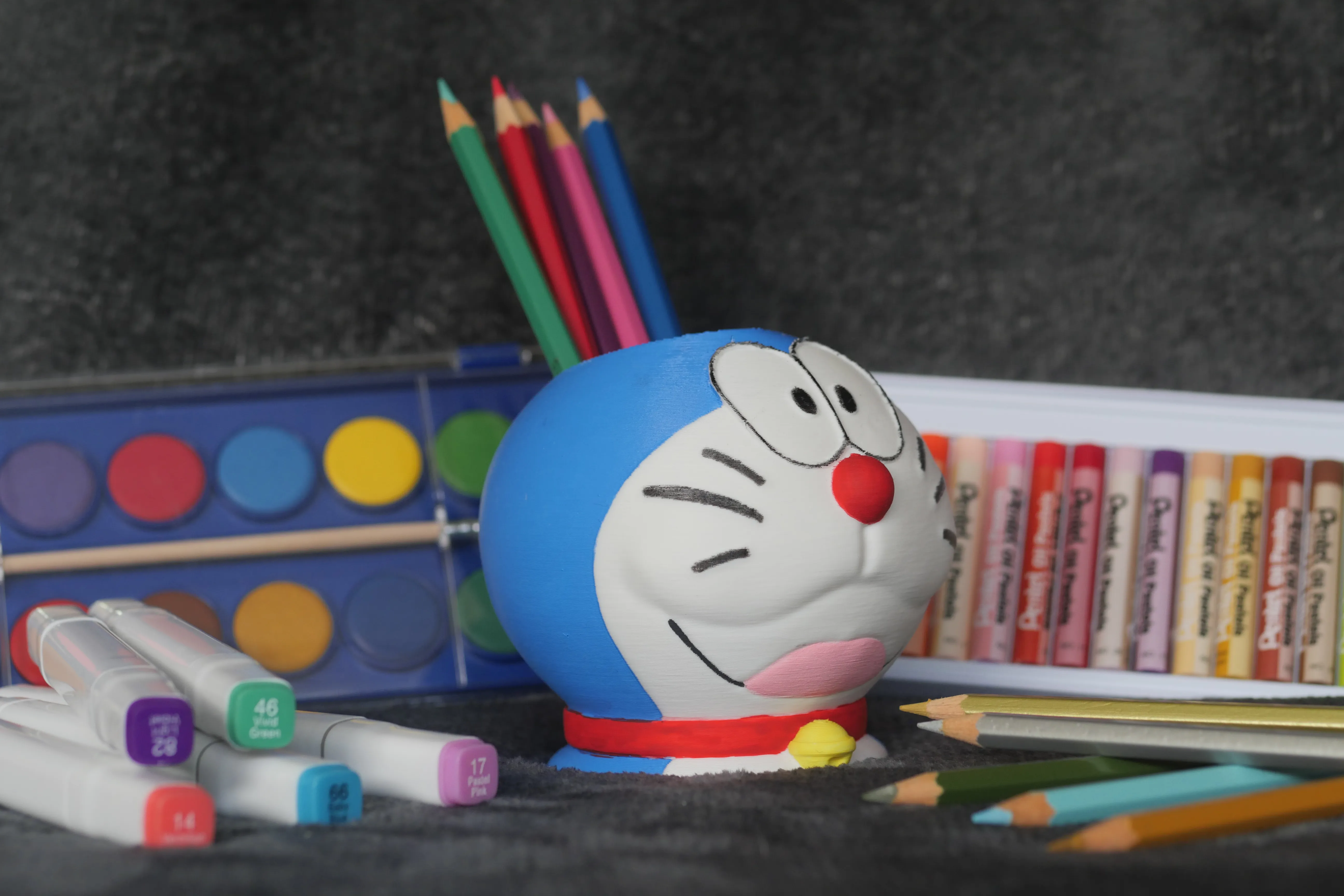 Doraemon Pencil Holder - Face 2