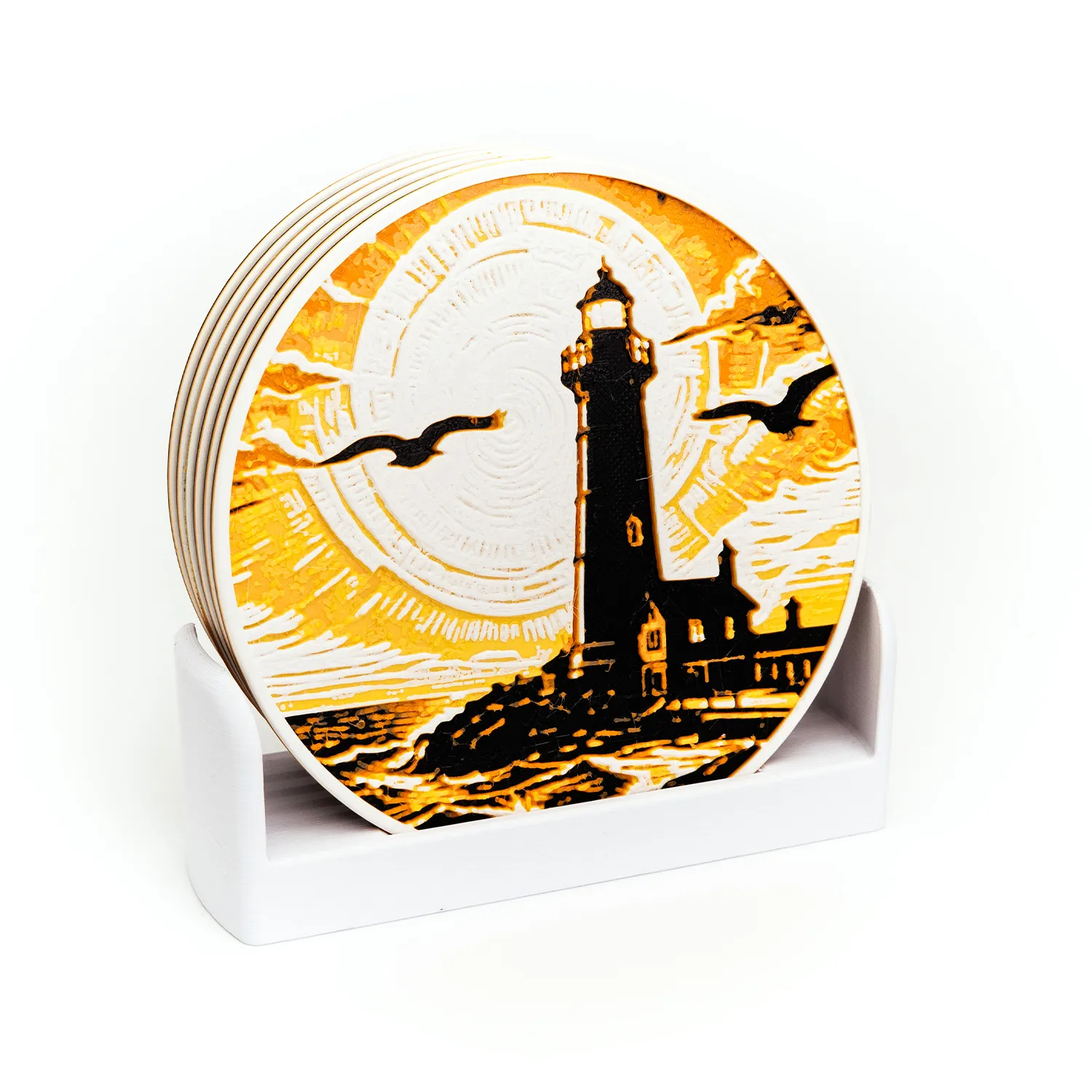 Coastal Village Coasters