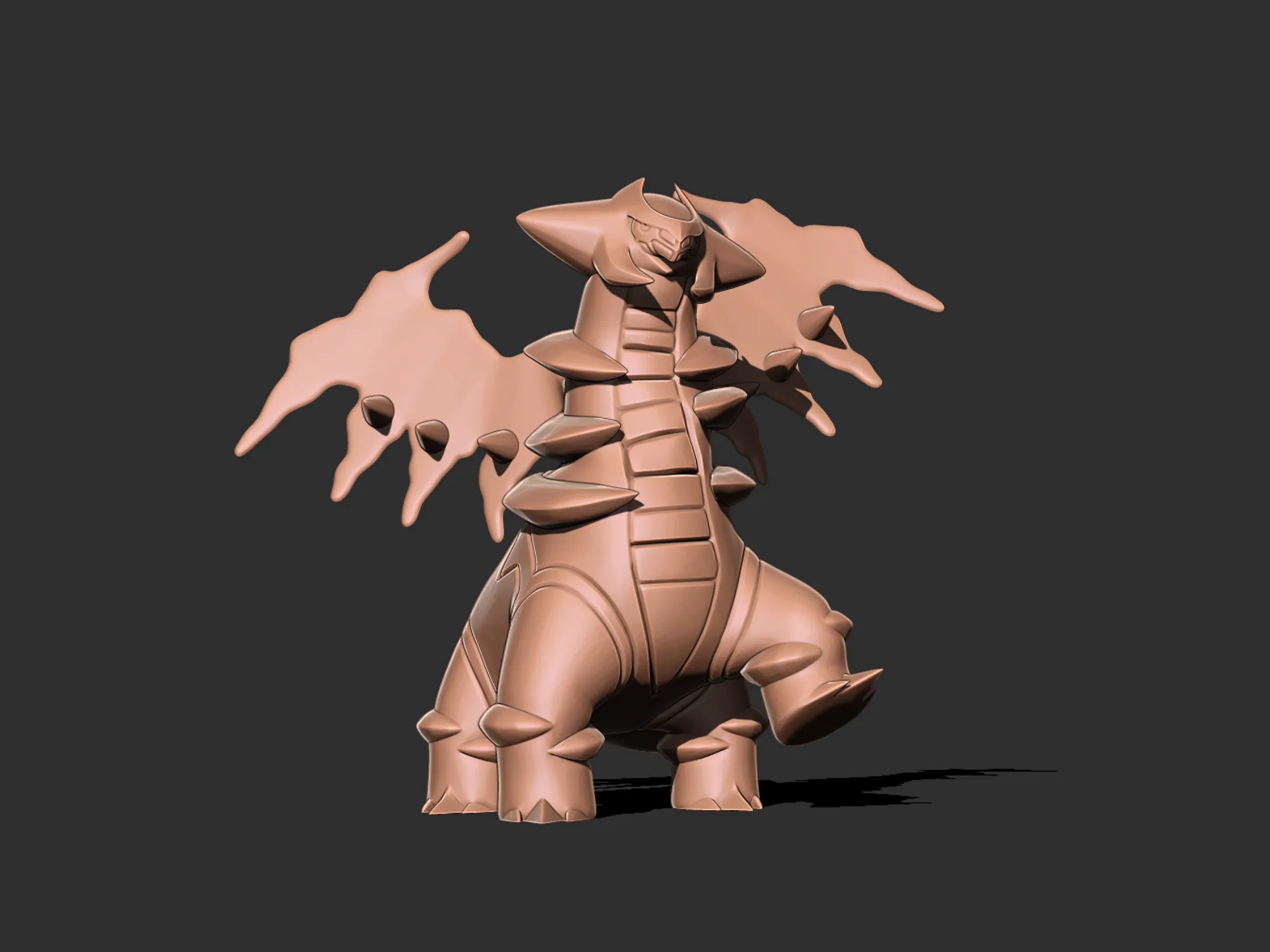 Giratina pokemon 3d print model