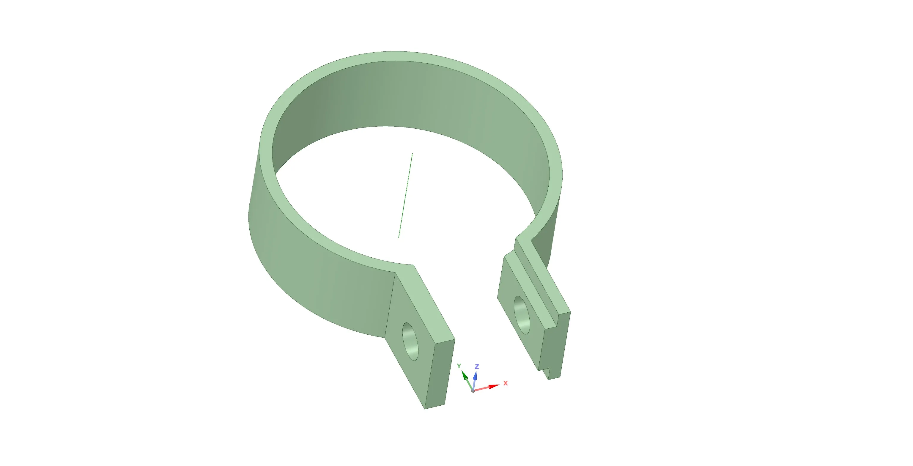 Round Downspout clamp