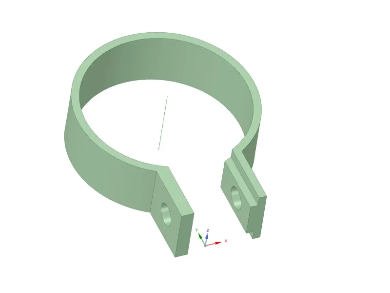 Round Downspout clamp
