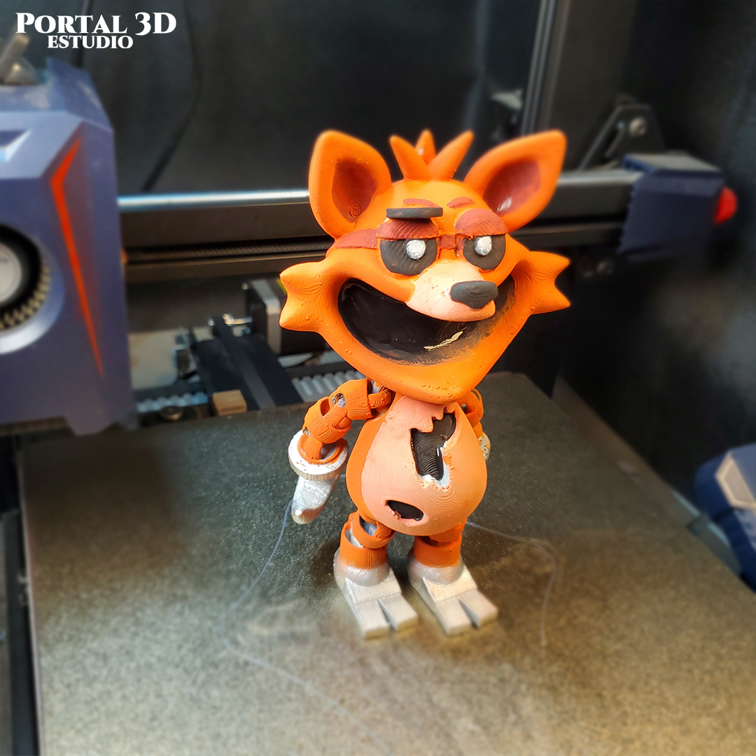 SMILING FOXY // PRINT-IN-PLACE WITHOUT SUPPORT