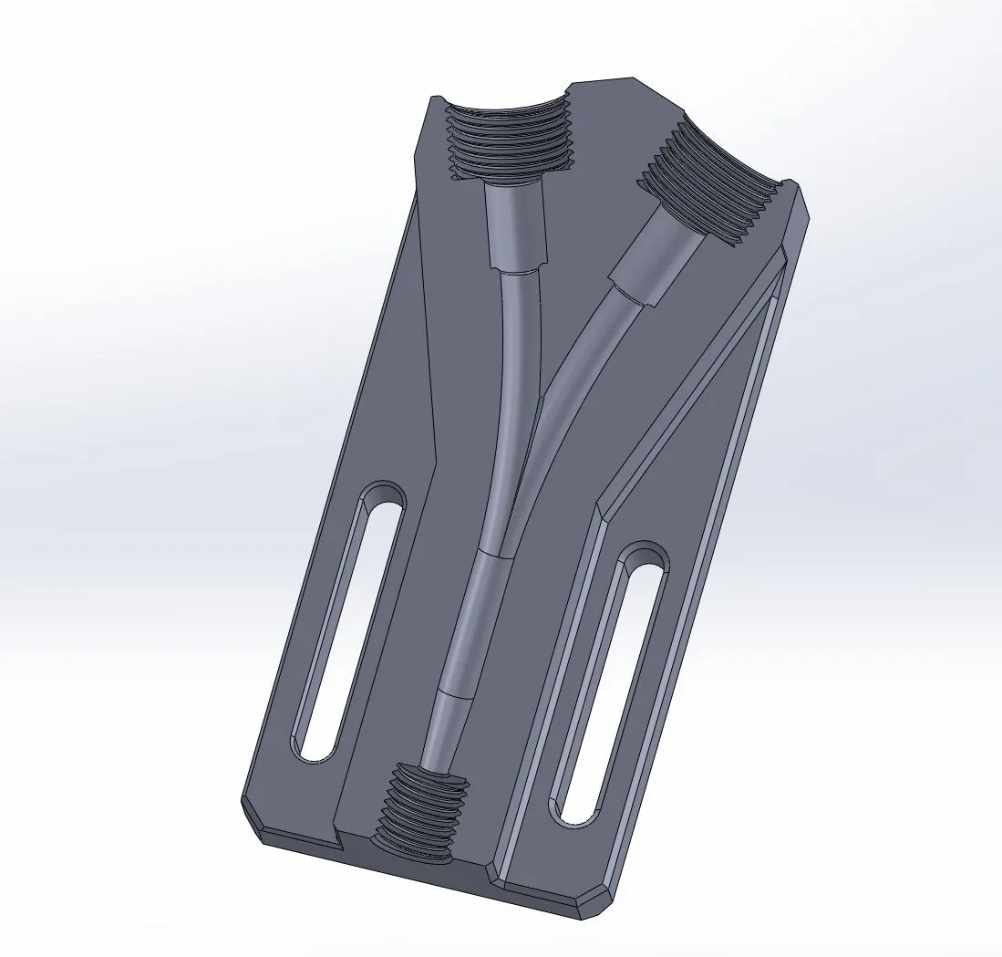 K2PLUS ptfe tube 2 way SPLITTER