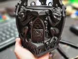 Gothic Gargoyle Wall-Hanging Corner Pot-3