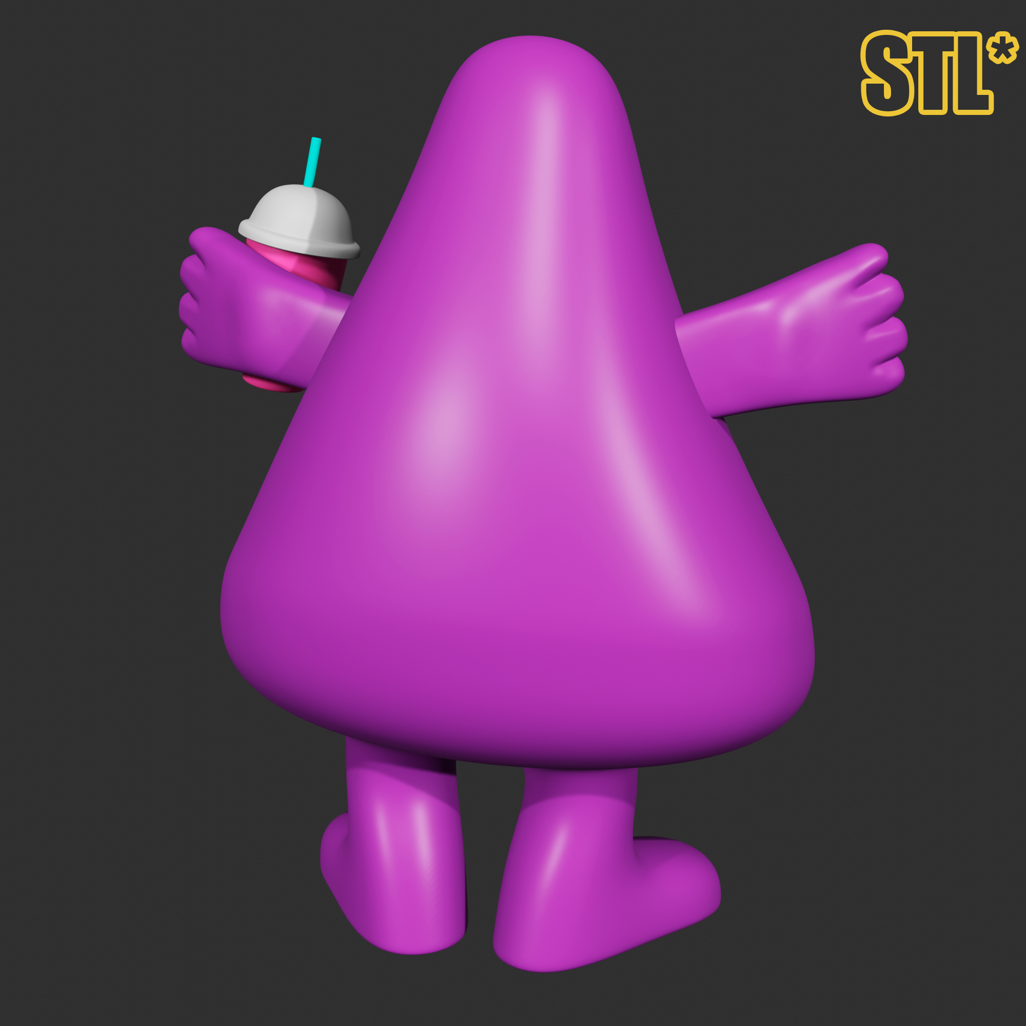 The Grimace's Birthday Milkshake - Download Free 3D model by DISCORDIA  (@e.iveth64) [7e71212]